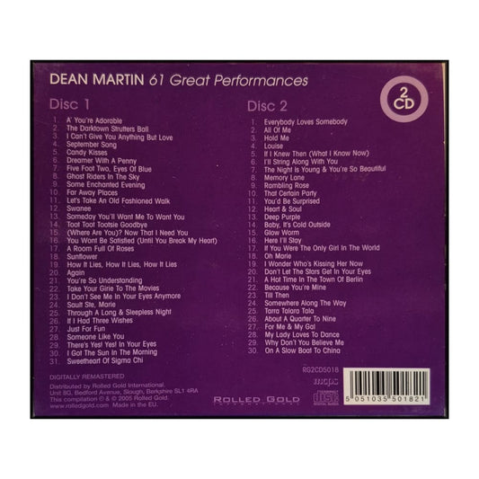 Dean Martin: 61 Great Performances