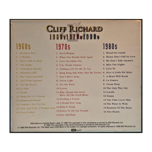 Cliff Richard: Cliff Richard 1960S 1970S 1980S