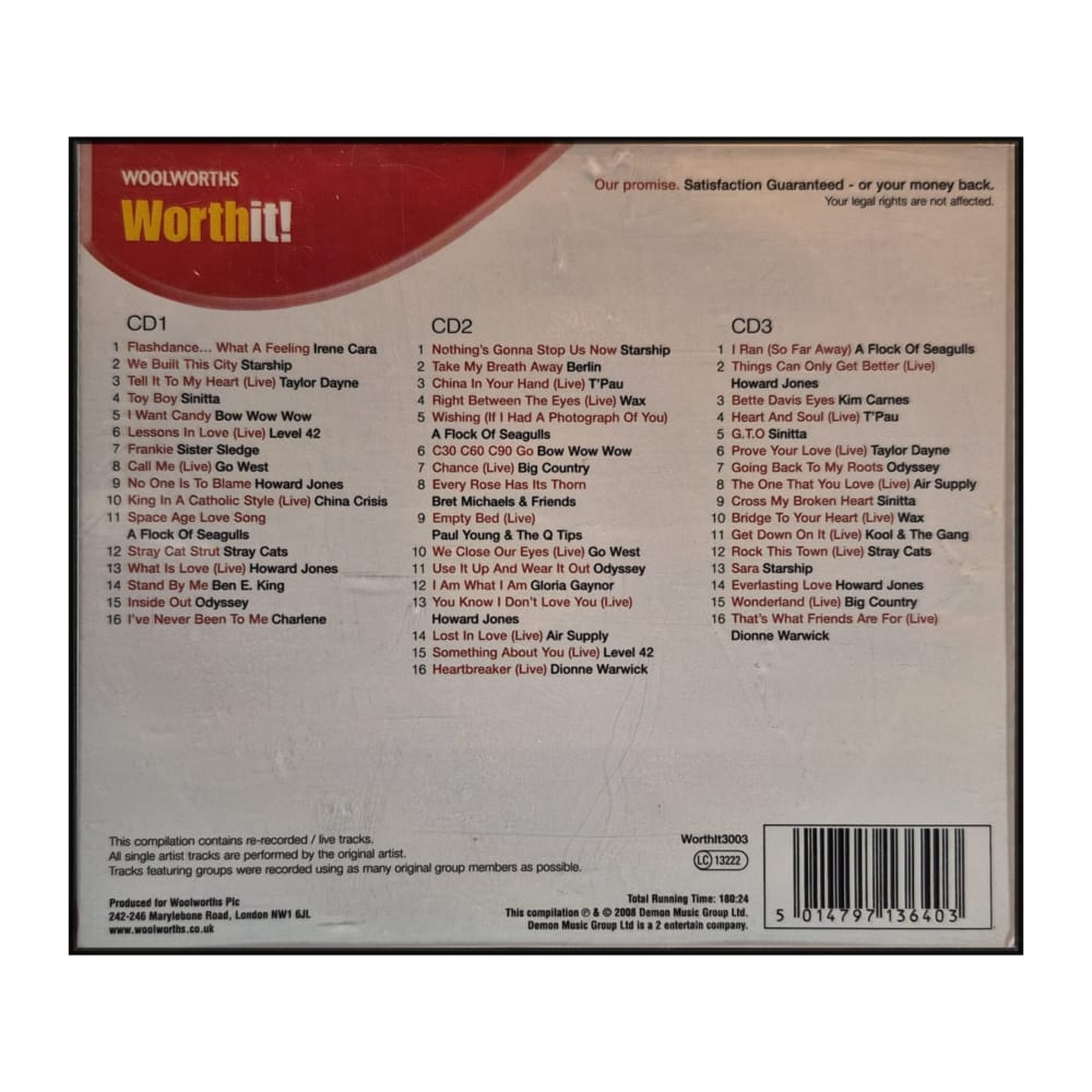 Hits Of The 1980S