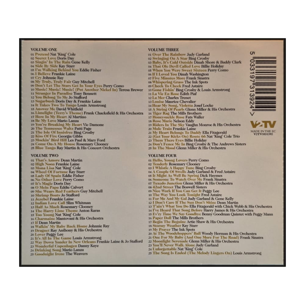 The Melody Lingers On: 100 Unforgettable Memories On 4 Cds