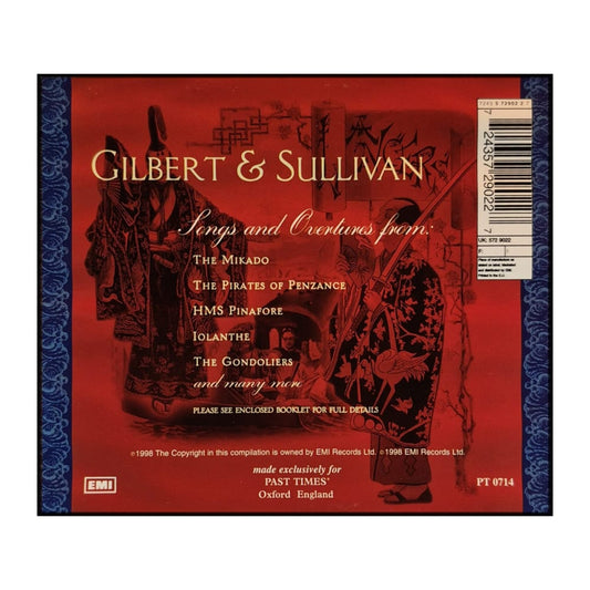 Gilbert & Sullivan: Songs And Overtures