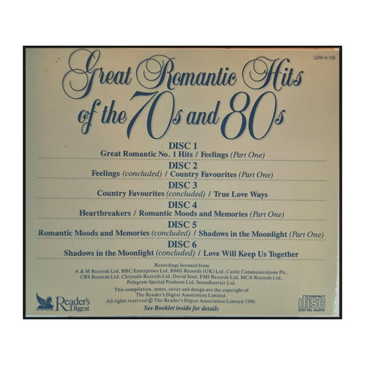 Reader'S Digest: Great Romantic Hits Of The 1970S-1980S