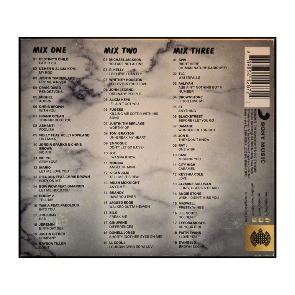 Ministry of Sound: R&B Mixtape