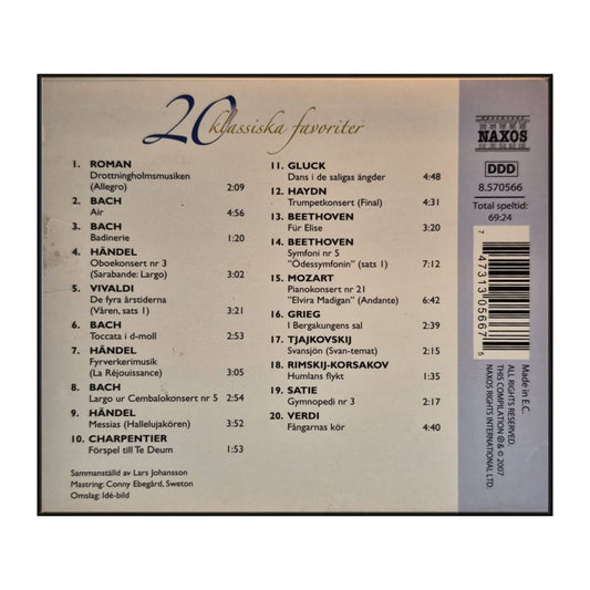 Naxos: 20 Klassiska Favoriter