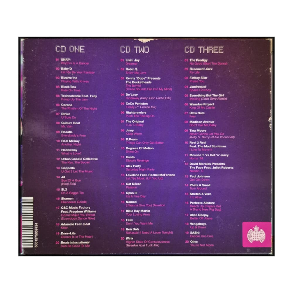 Ministry Of Sound: Anthems 1990S
