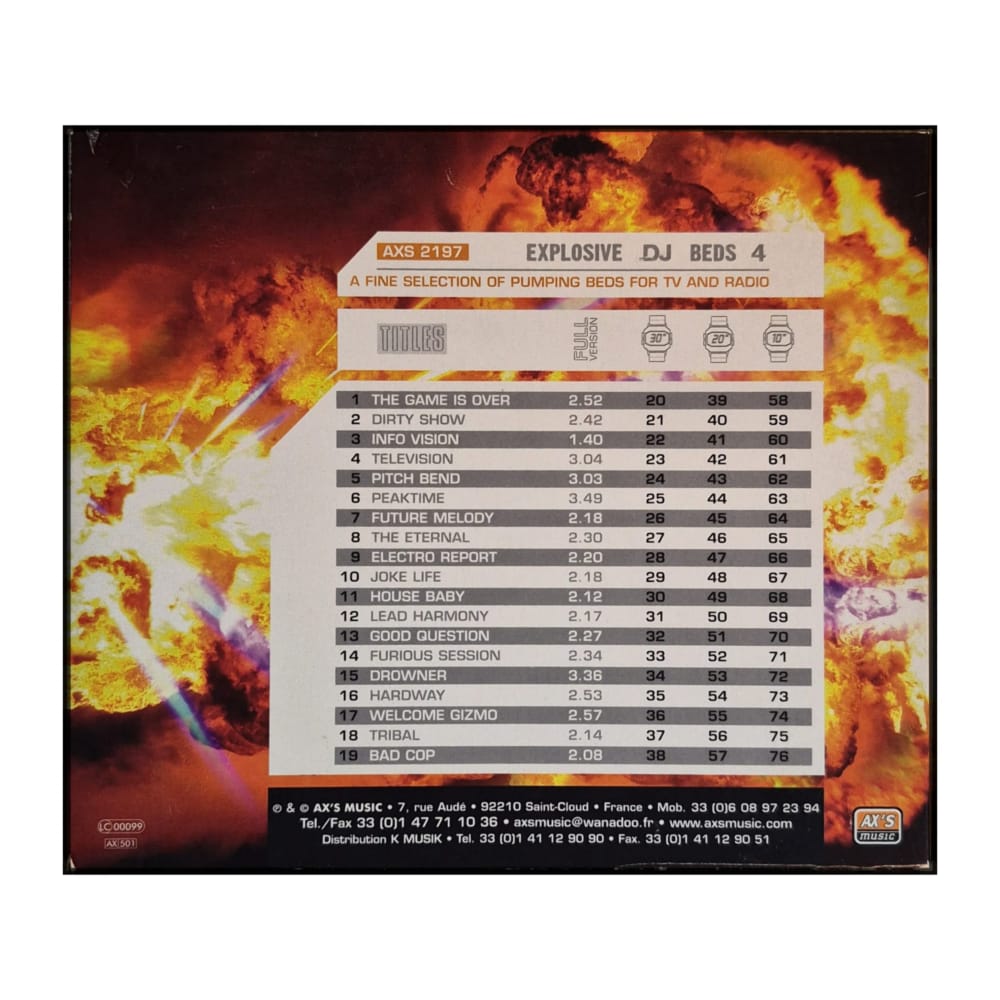 Axs 2197: Explosive Dj Beds