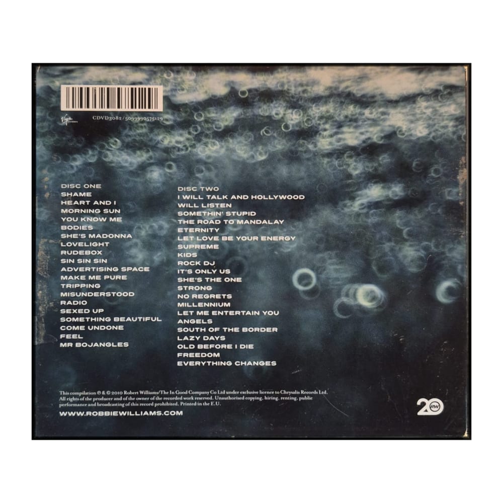 Robbie Williams: In And Out Of Consciousness Greatest Hits 1990-2010