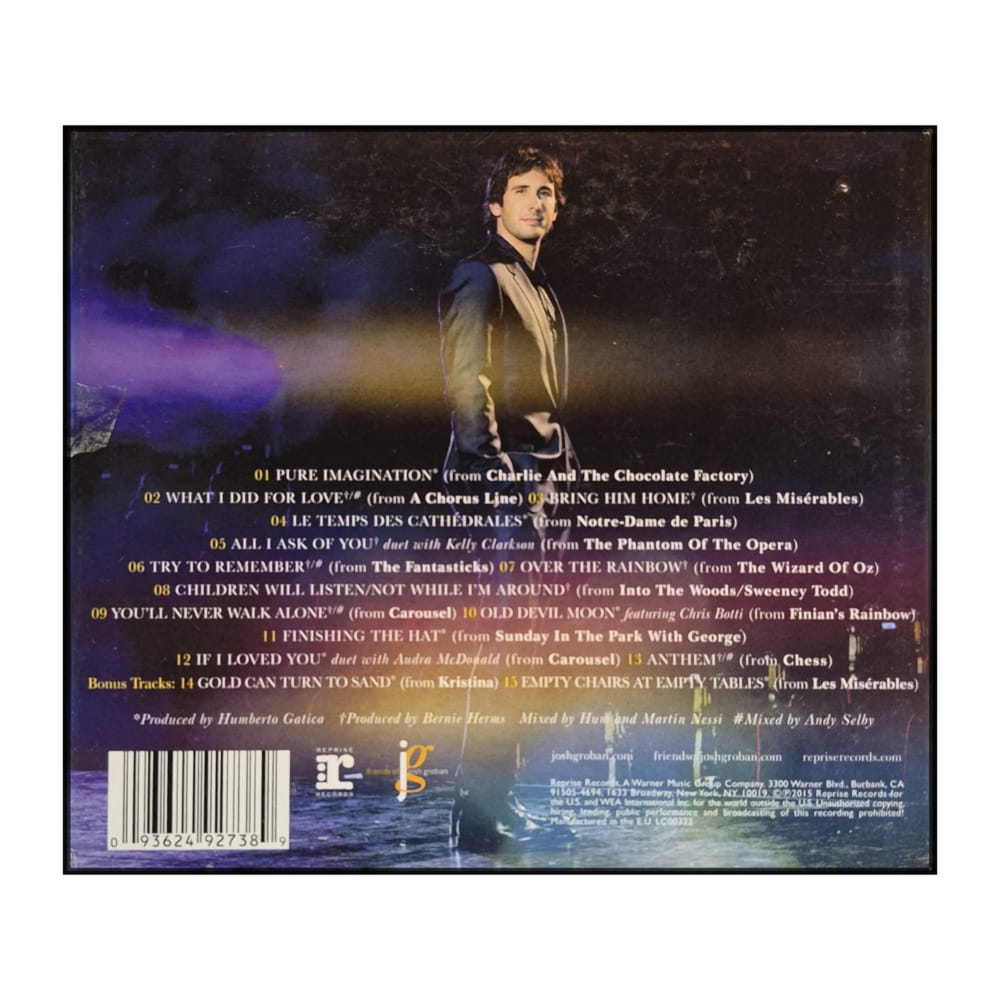 Josh Groban: Stages