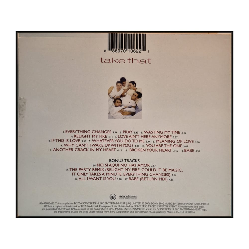 Take That: Everything Changes