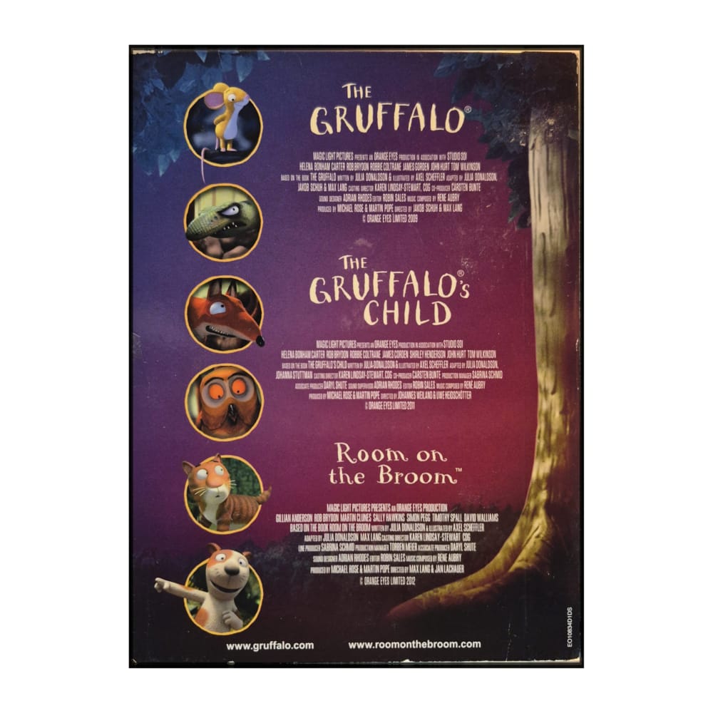 The Gruffalo + The Gruffalo'S Child + Room On The Broom