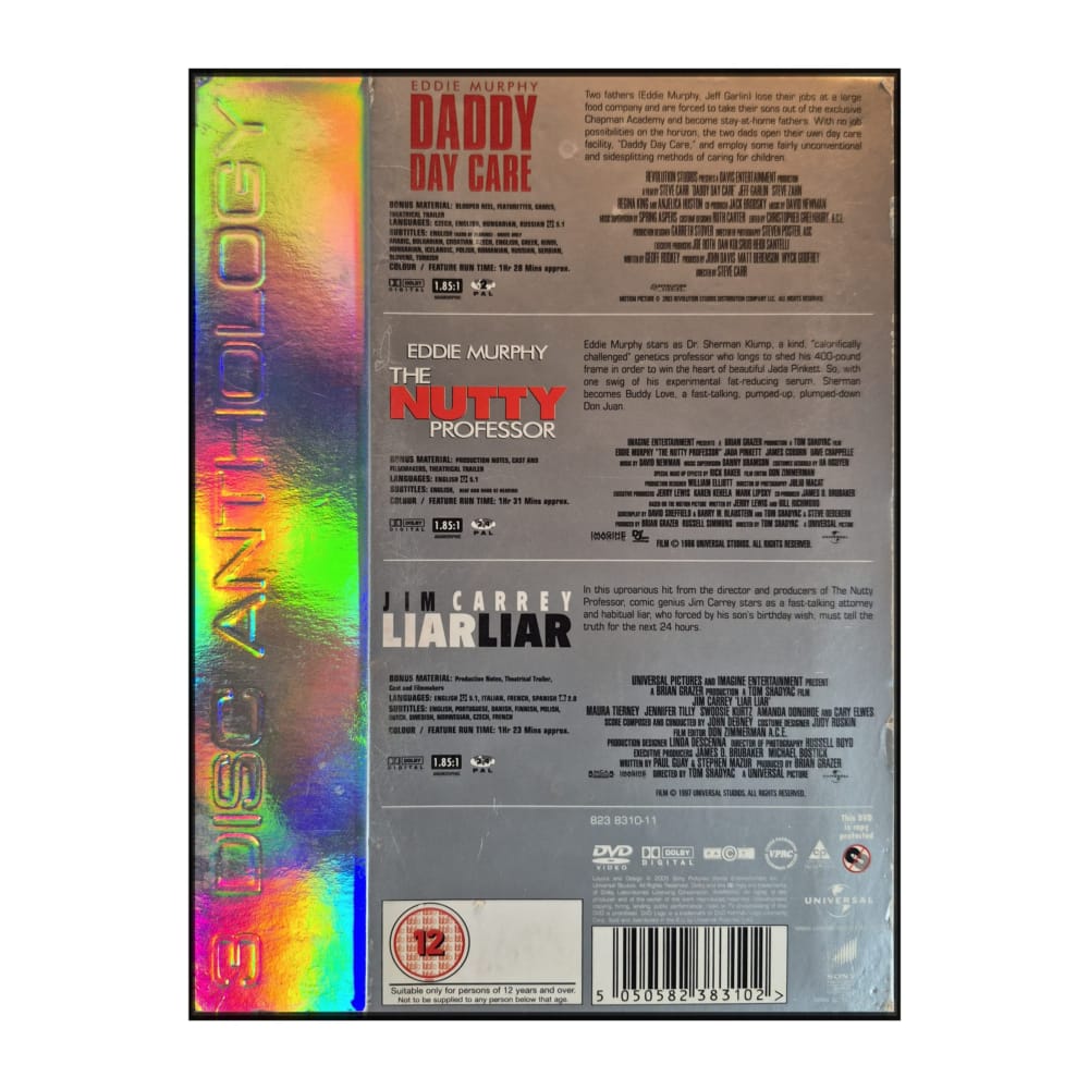 Daddy Day Care + The Nutty Professor + Liar Liar
