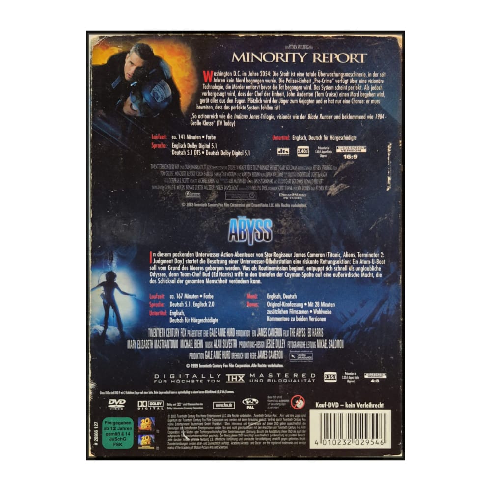 Minority Report + The Abyss