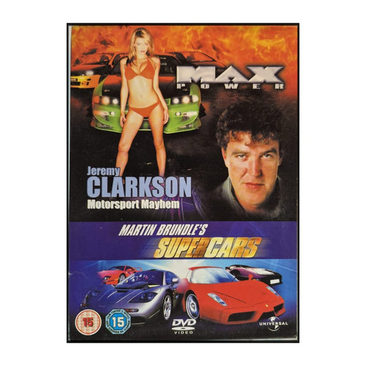 Max Power + Jeremy Clarkson: Supercar Showdown + Martin Brundle: Supr Cars