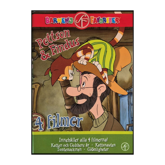 Pettson & Findus: Katten Och Gubbens År + Kattonauten + Tomtemaskinen + Glömligheter