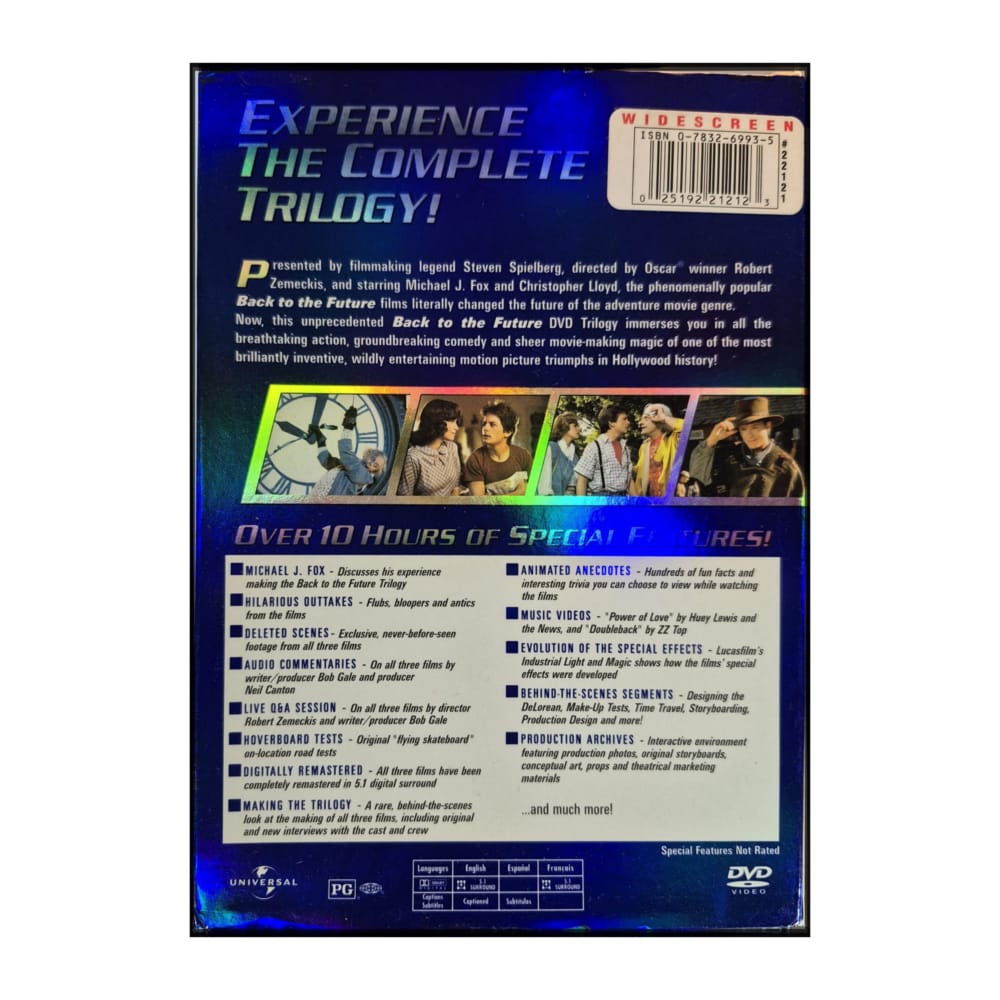Back To The Future 1-3