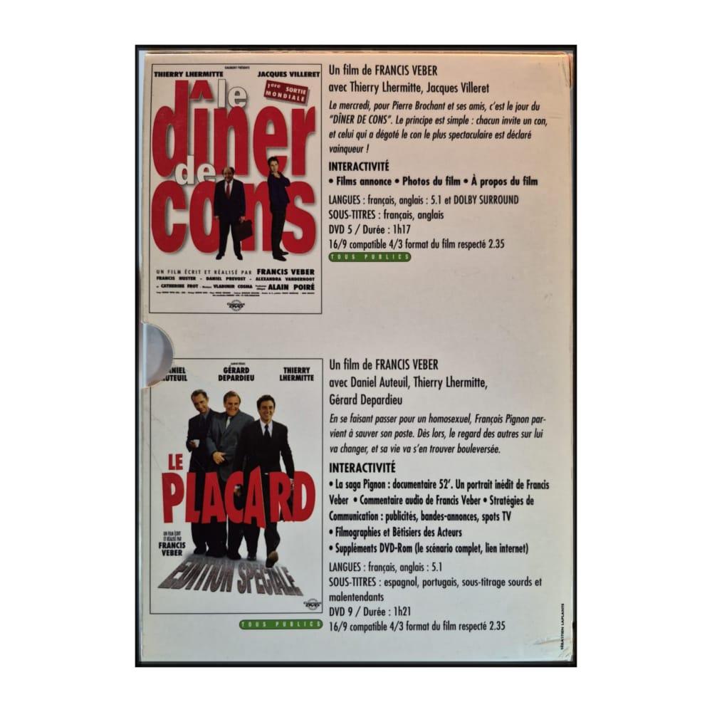 Le Dîner De Cons + Le Placard