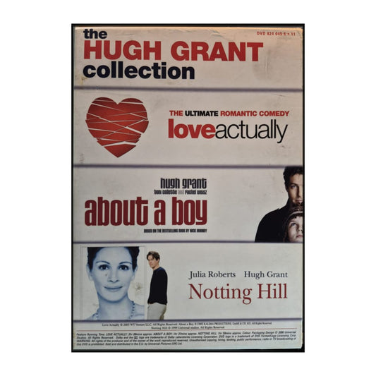 Hugh Grant: Love Actually + About A Boy + Notting Hill