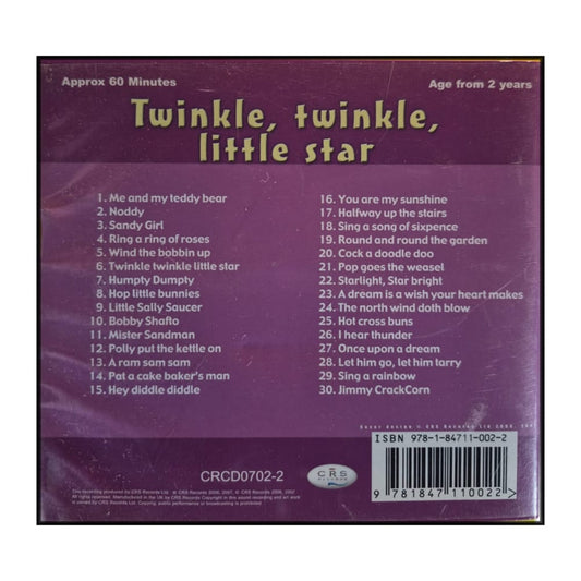 Twinkle Twinkle Little Star: 30 Favourite Nursery Songs