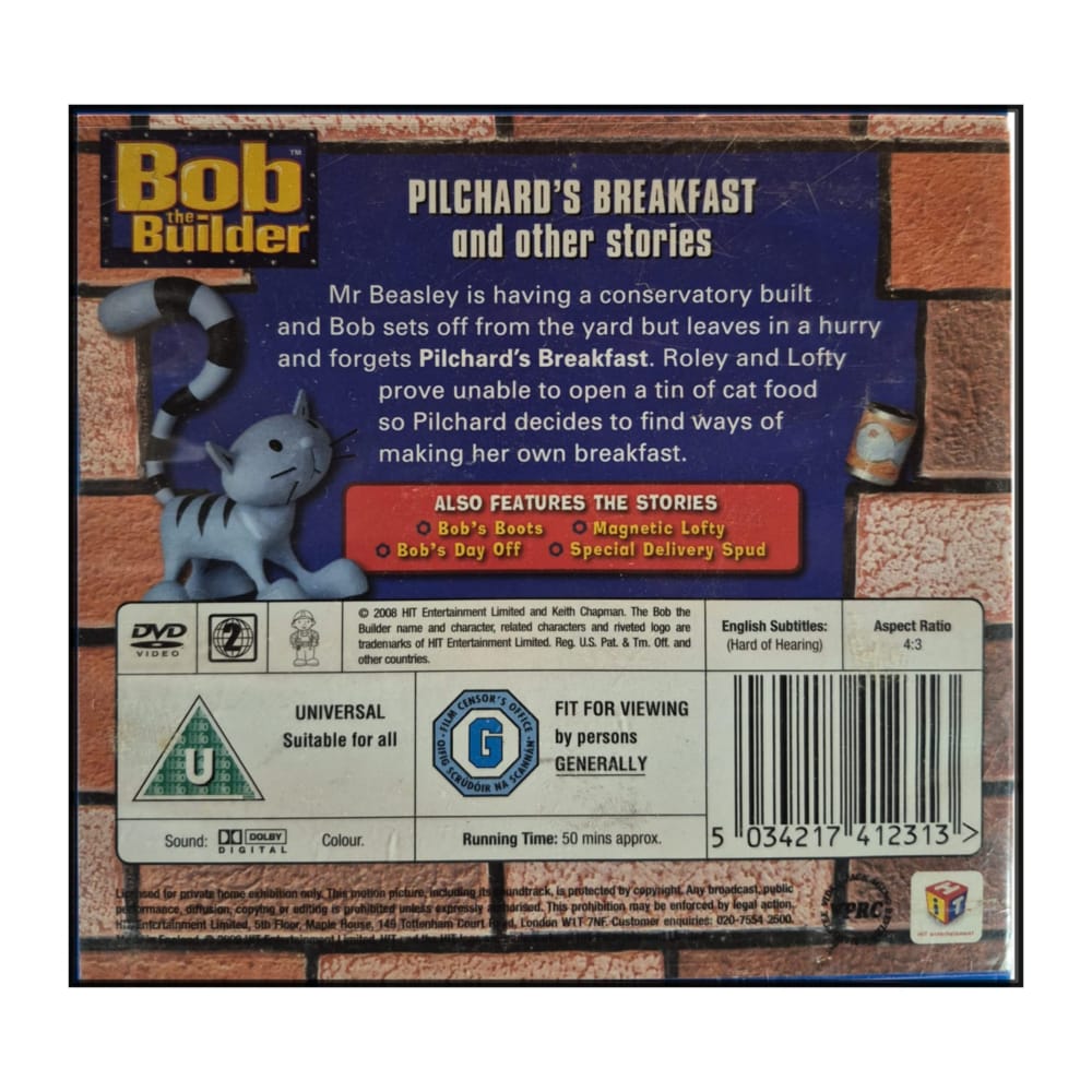 Bob The Builder: Pilchard'S Breakfast And Other Stories