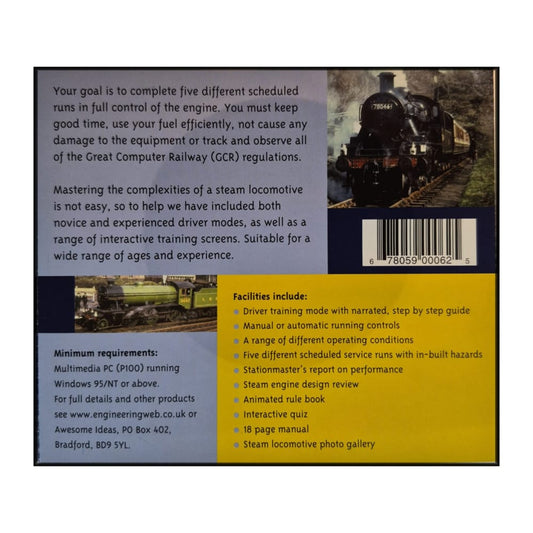 Learn To Drive A Steam Locomotive