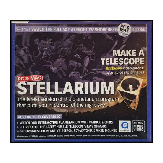 Sky At Night 034: Stellarium / Make A Telescope