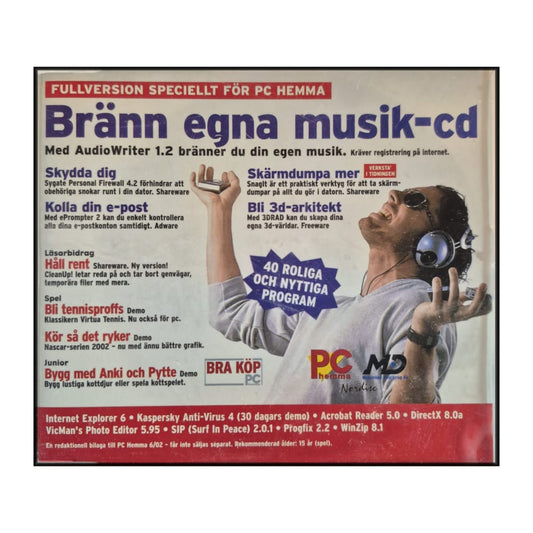 Pc Hemma 2002-06: Bränn Egna Musik-Cd