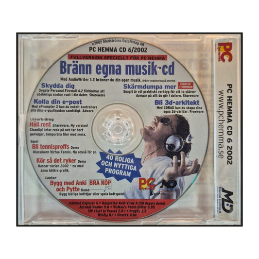 Pc Hemma 2002-06: Bränn Egna Musik-Cd