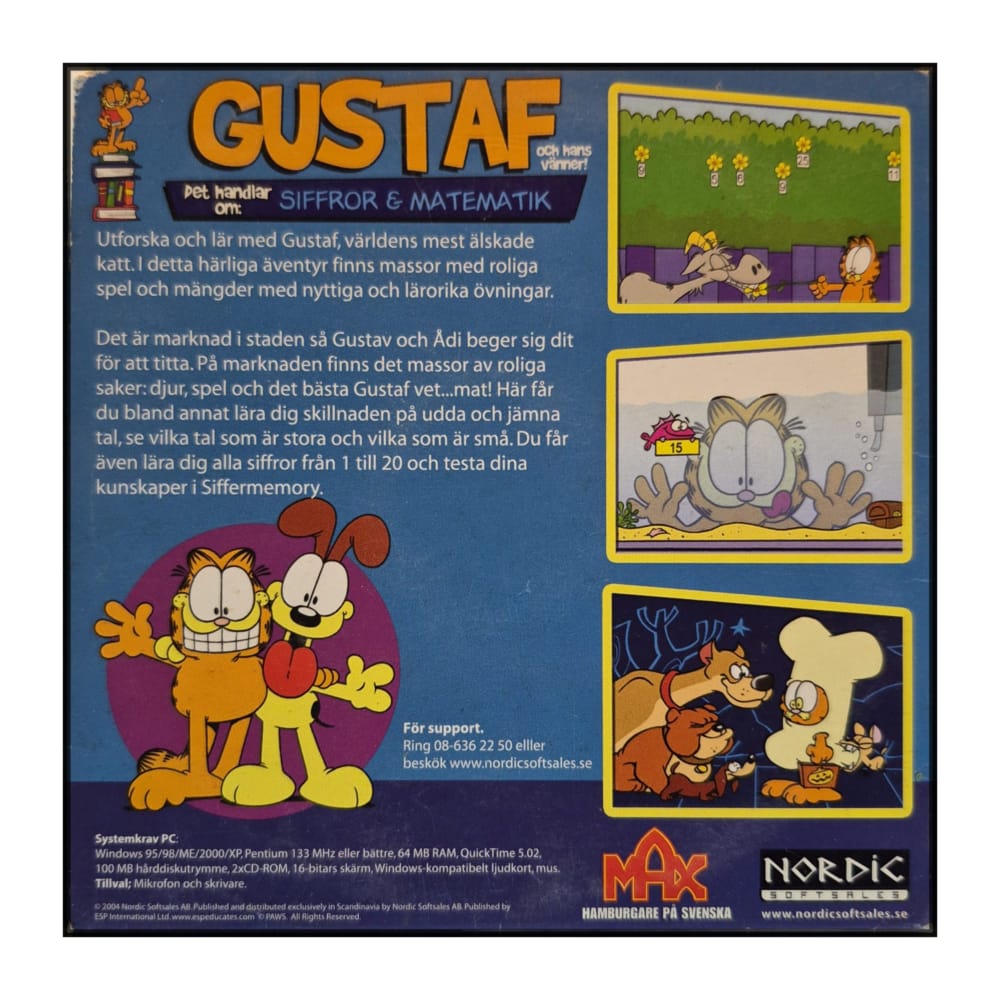 Garfield | Gustaf: Siffror & Matematik