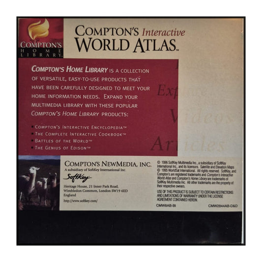 Compton’S Interactive World Atlas 1997