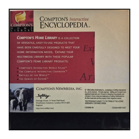 Compton’S Interactive World Atlas 1997