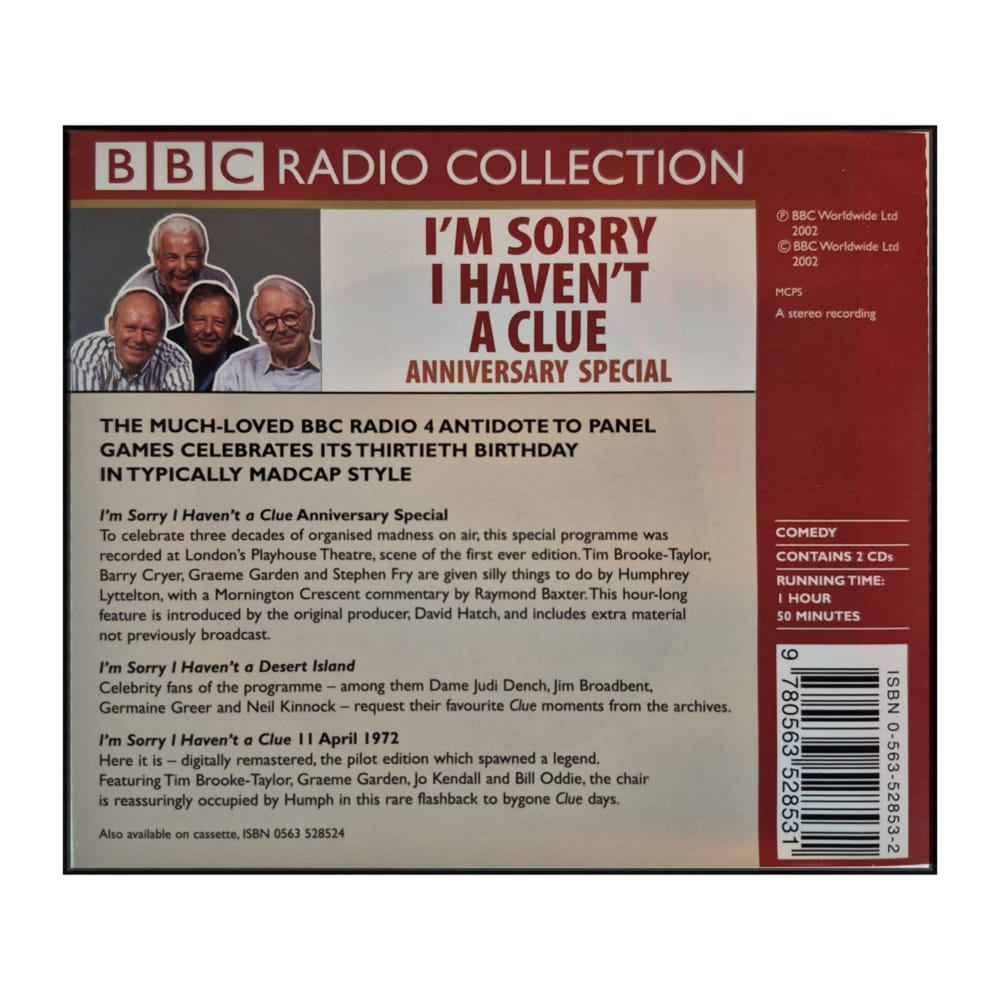Bbc Radio Collection: I'M Sorry I Haven'T A Clue