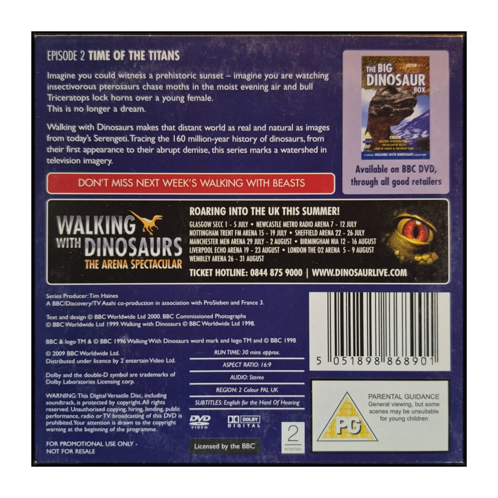 Walking With Dinosaurs E2: Time Of The Titans