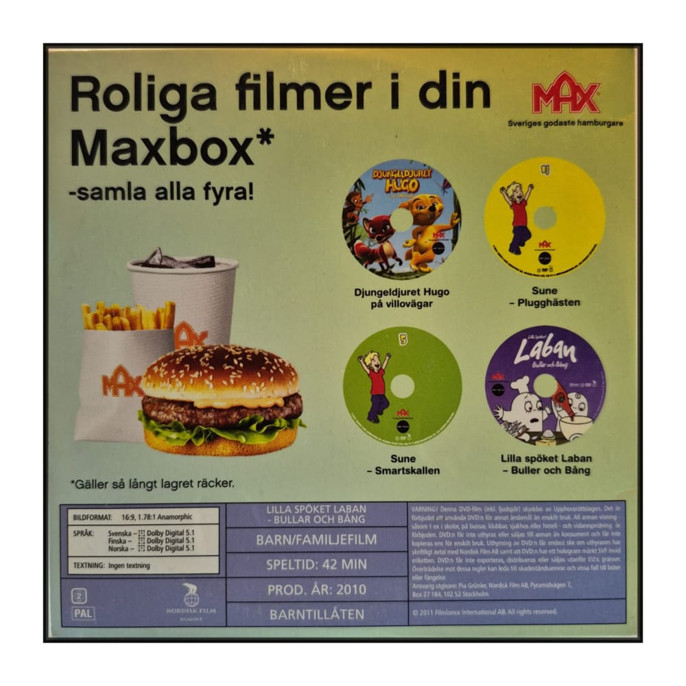 Lilla Spöket Laban: Buller Och Bång