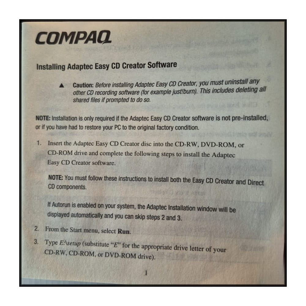 Adaptec Easy Cd Creator