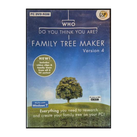 Who Do You Think You Are? Family Tree Maker: Version 4