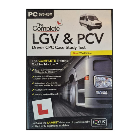 The Complete Lgv & Pcv Driver Cpc Case Study Test 2016