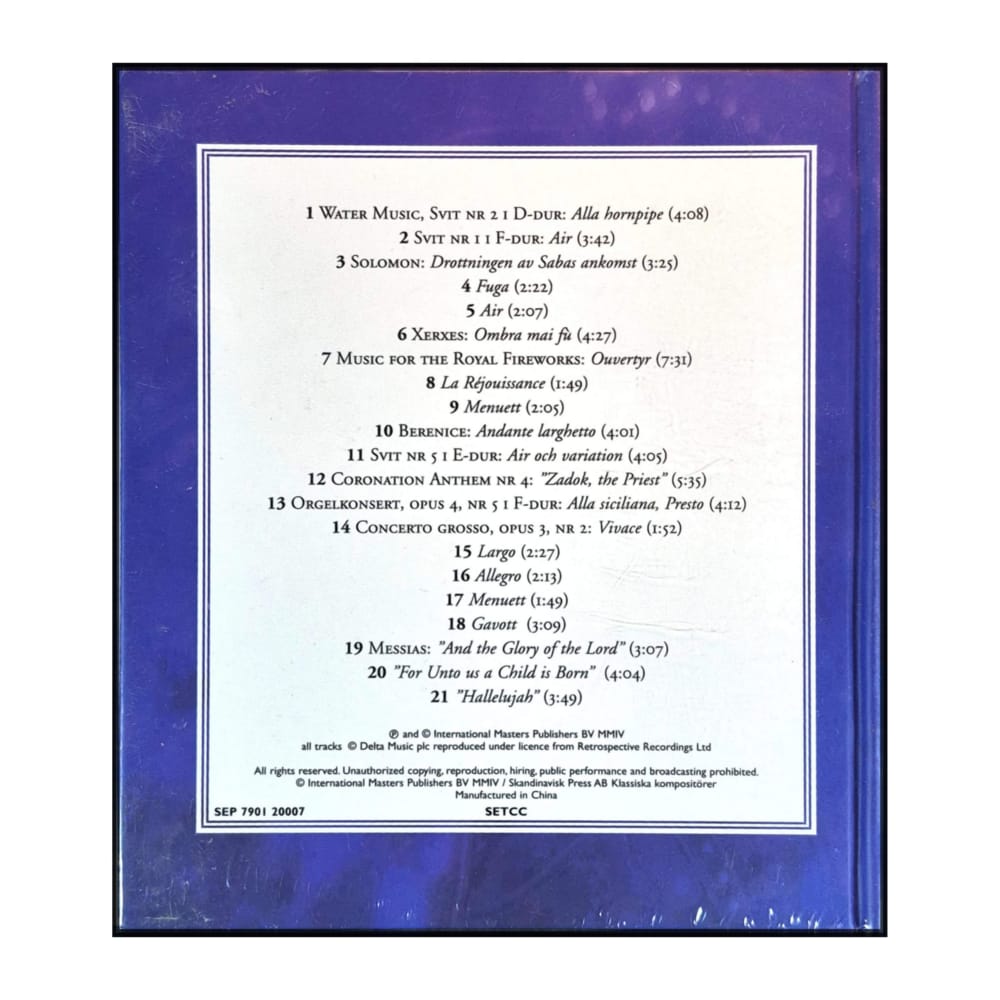 Georg Friedrich Händel: Klassiska Kompositörer