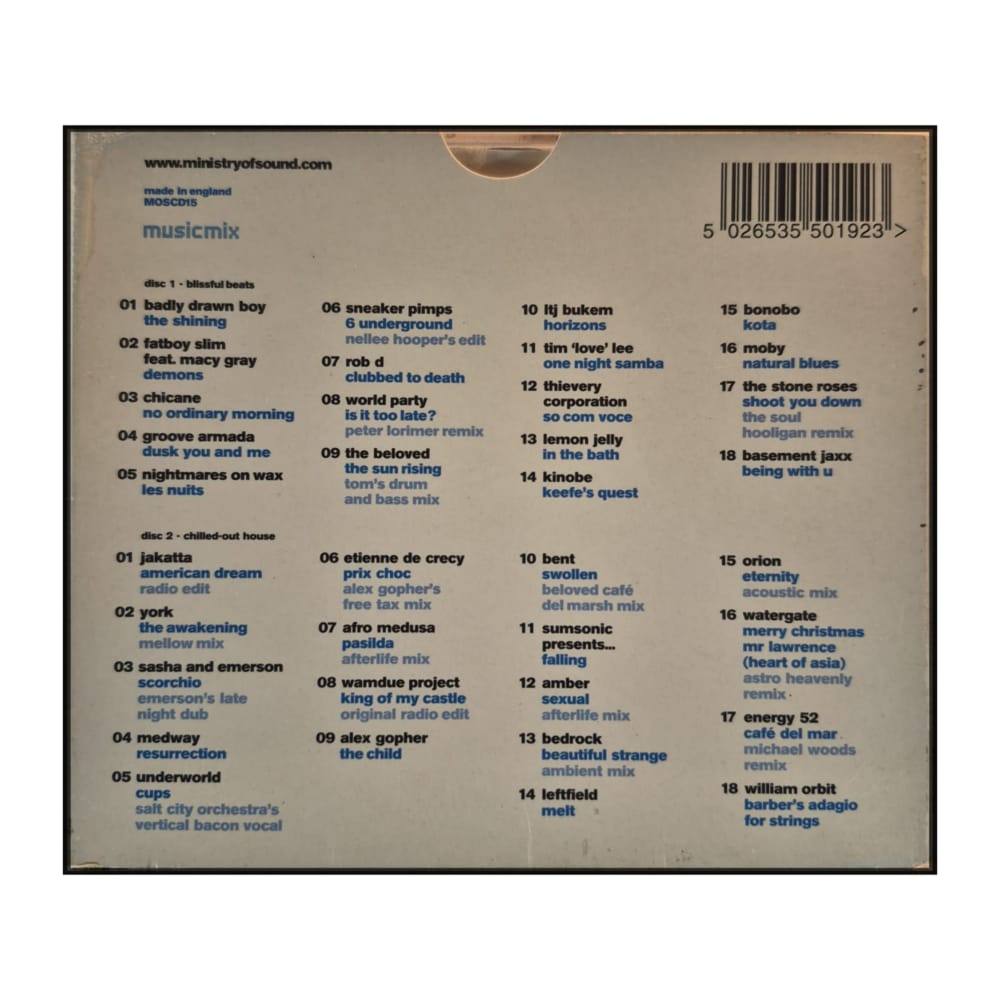 Ministry of Sound: The Chillout Session