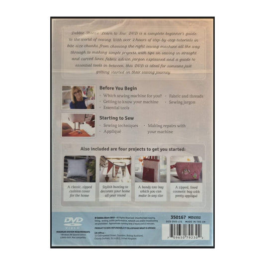 Debbie Shore: Learn To Sew