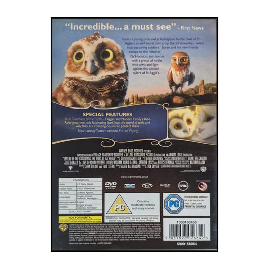 Legend Of The Guardians: The Owls Of Ga'Hoole