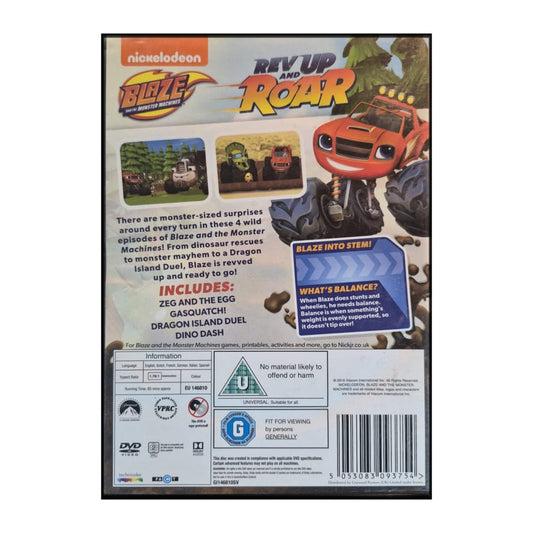 Blaze And The Monster Machines: Rev Up And Roar