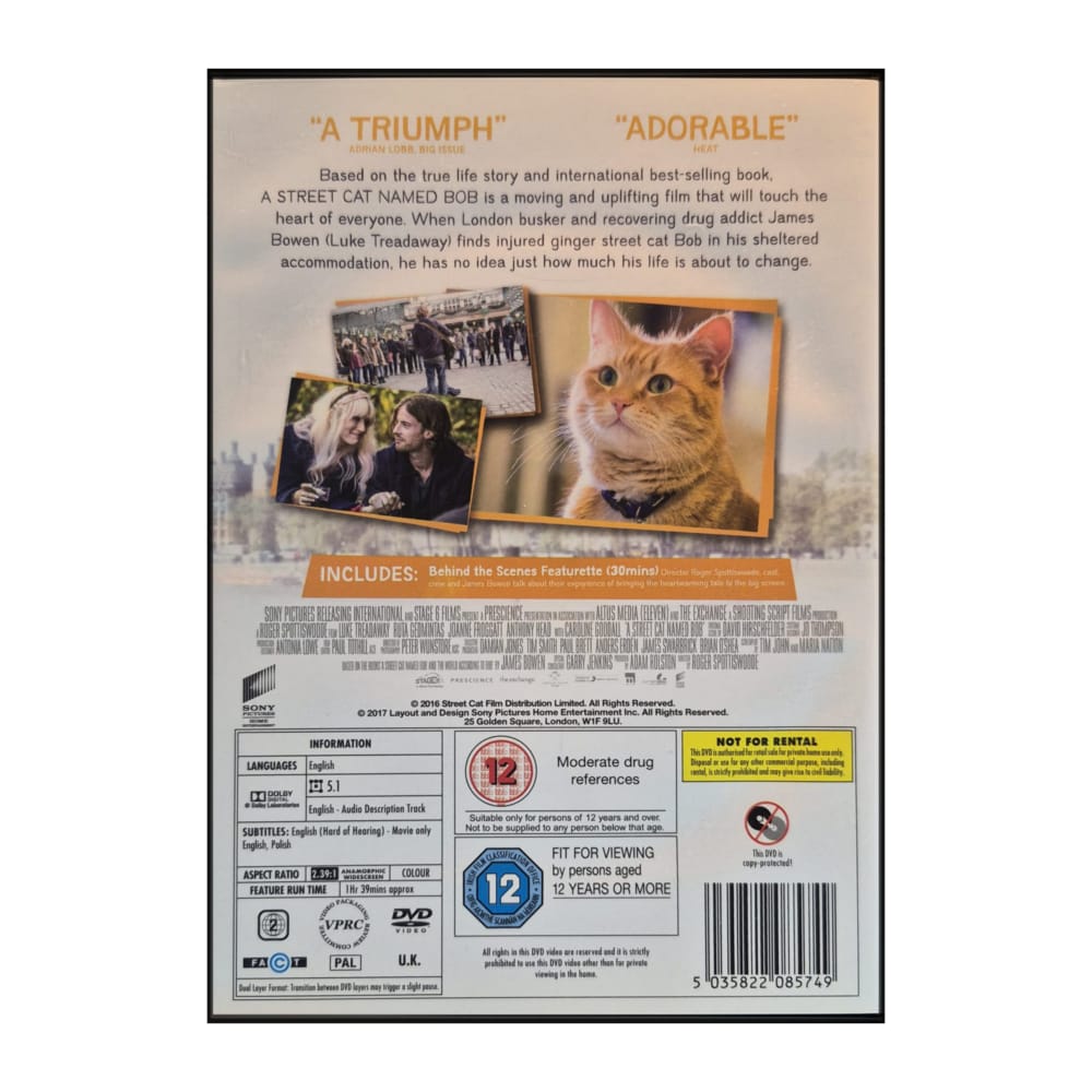 A Street Cat Named Bob