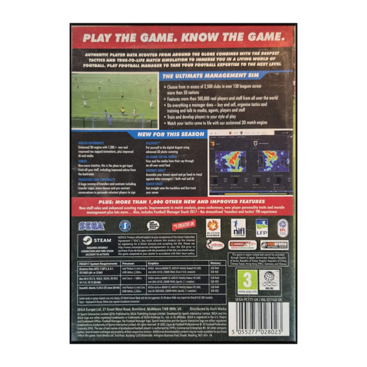 Football Manager 2017