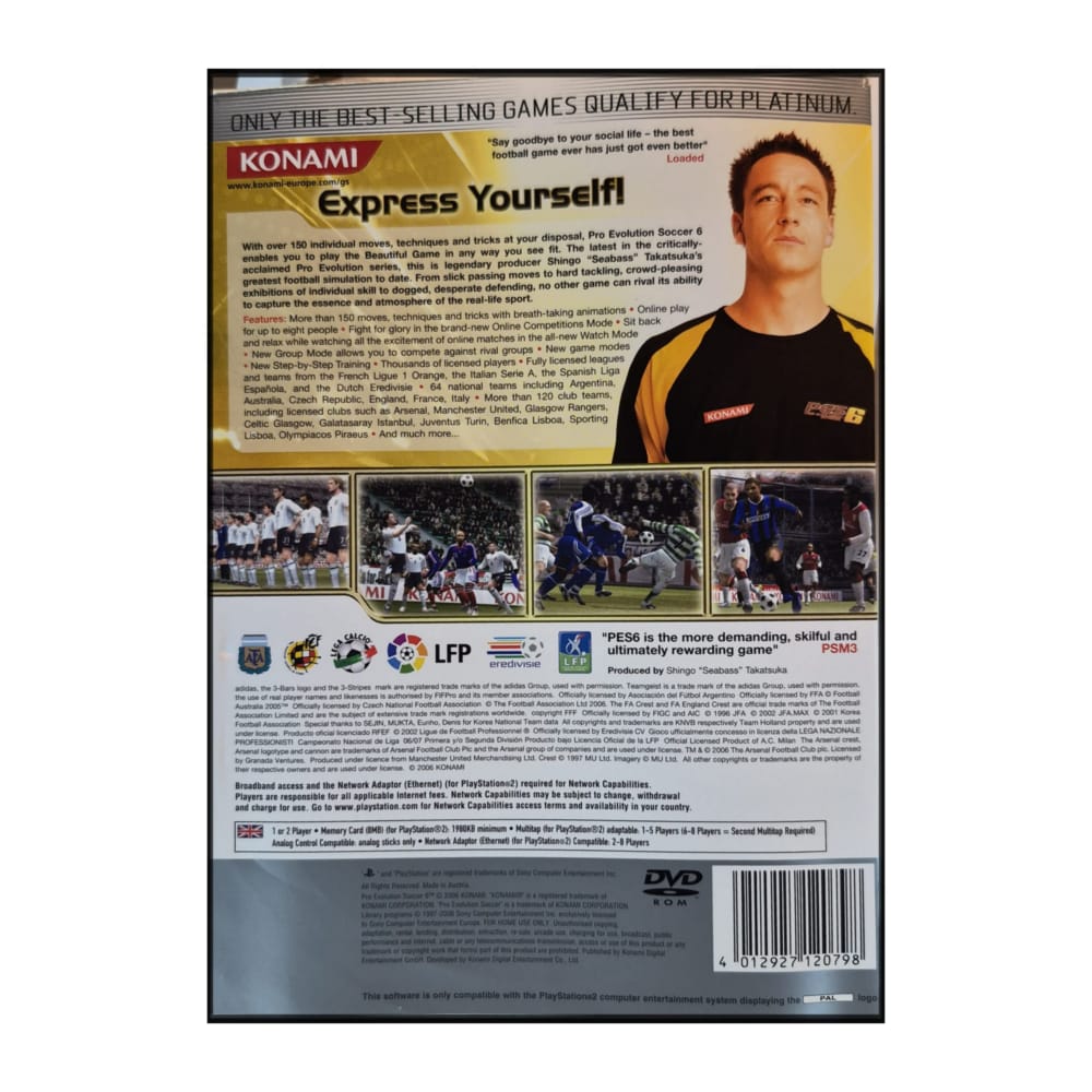 Pro Evolution Soccer 2006 | Pes 6