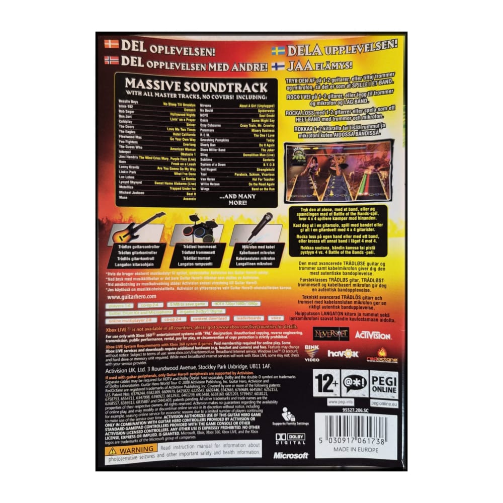 Guitar Hero: World Tour
