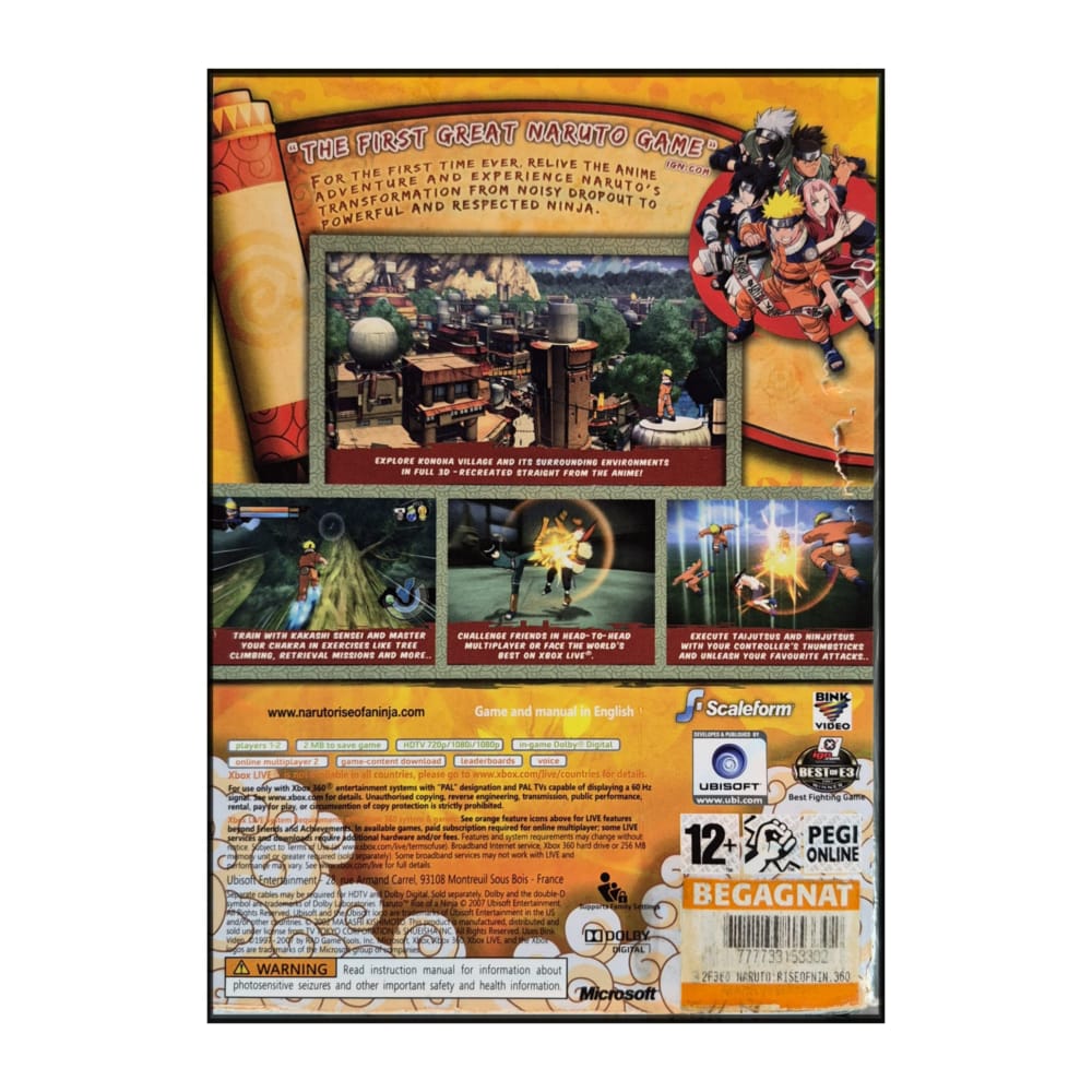 Naruto: Rise Of A Ninja (Xbox 360 Classics)