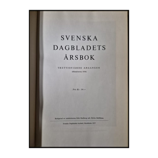 Svenska Dagbladets Årsbok 1956