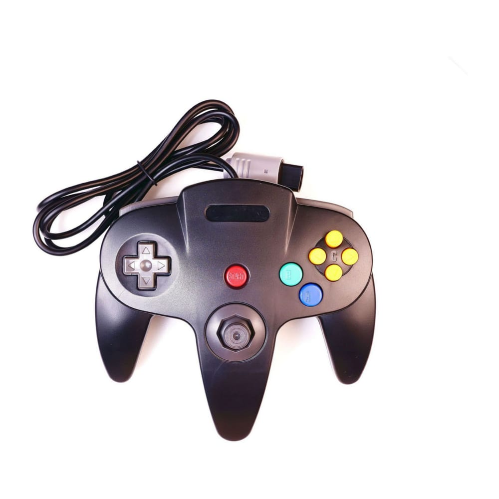 Nintendo 64: Controller Wired (Black) N64