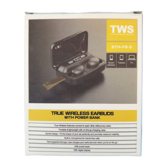 Headset: Tws Btw-F9-5 (White)