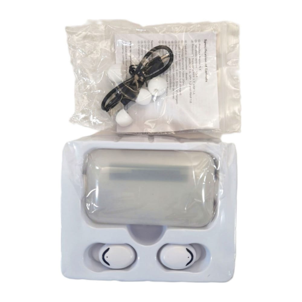 Headset: Tws Btw-F9-5 (White)
